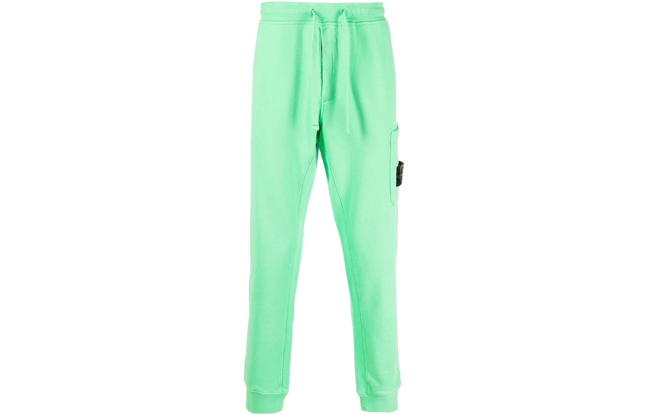 STONE ISLAND FW22 Solid Color Patch Joggers Knit Sweatpants Men’s Casual Pants 771564520-V0052 圖 2