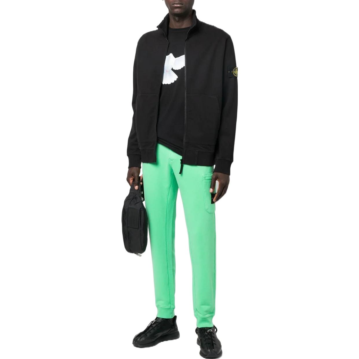 STONE ISLAND FW22 Solid Color Patch Joggers Knit Sweatpants Men’s Casual Pants 771564520-V0052 圖 3