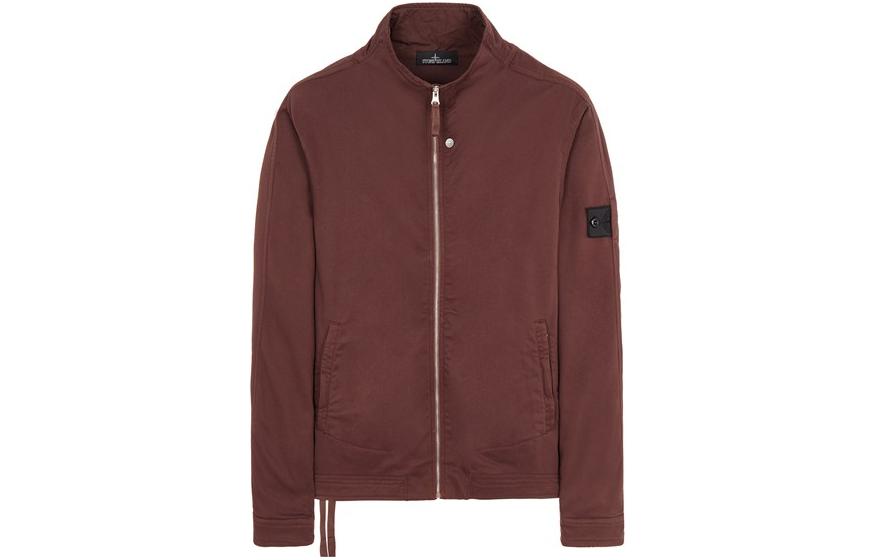 Stone Island FW22 Solid Funnel Neck Jacket Men’s Deep Brown 771510129-V0086
