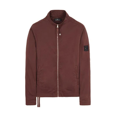 Stone Island FW22 Solid Funnel Neck Jacket Men’s Deep Brown 771510129-V0086