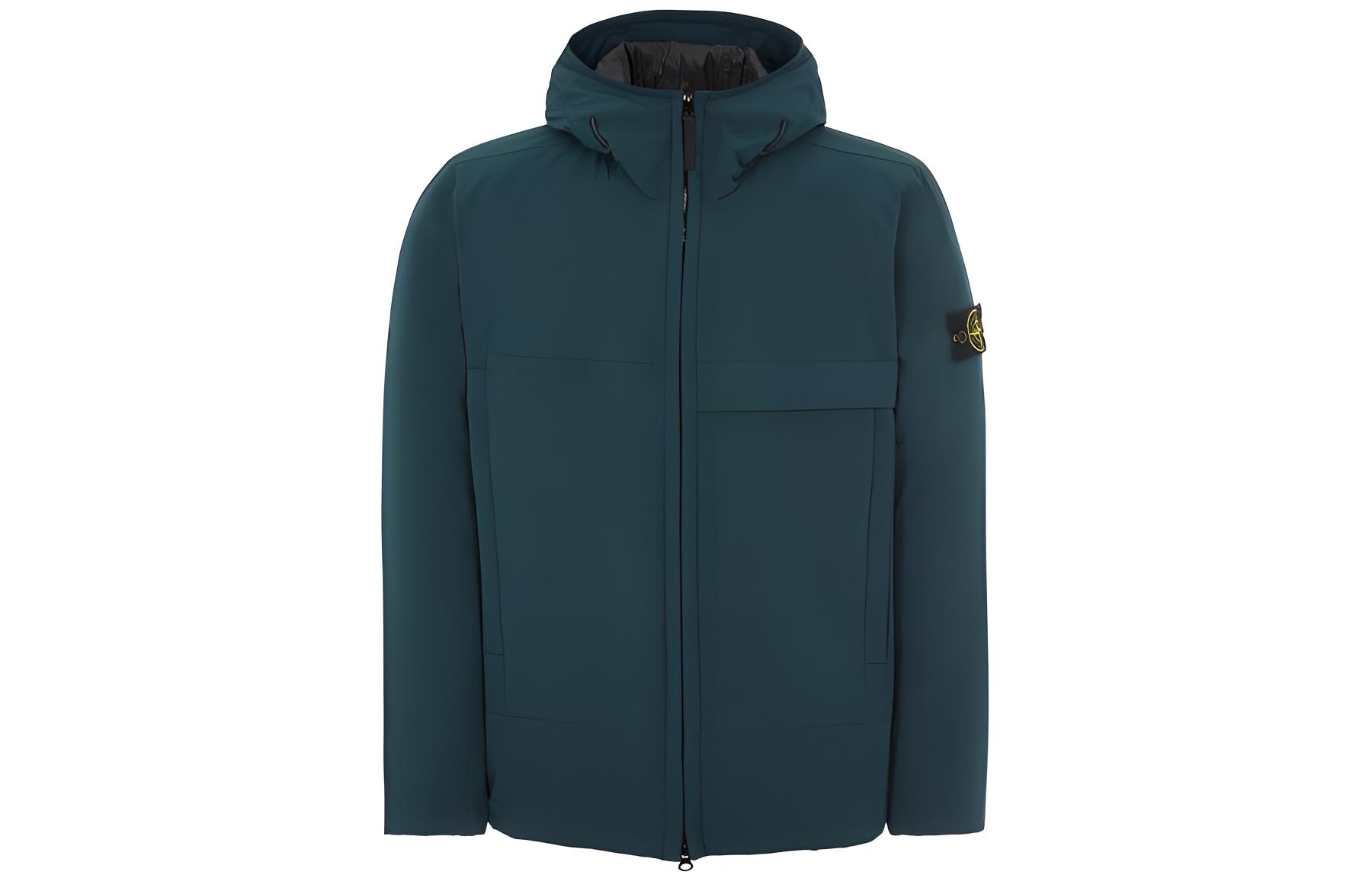 Stone Island FW22 Solid Logo Short Hooded Jacket 771540527-V0057