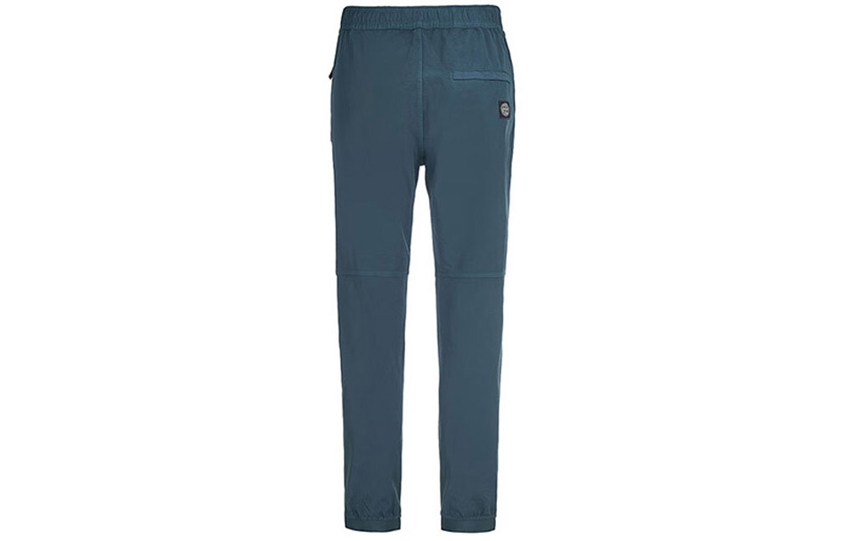 STONE ISLAND FW22 Solid Logo Straight-Leg Pants Men’s Dark Blue Green 771530904-V0057 圖 3