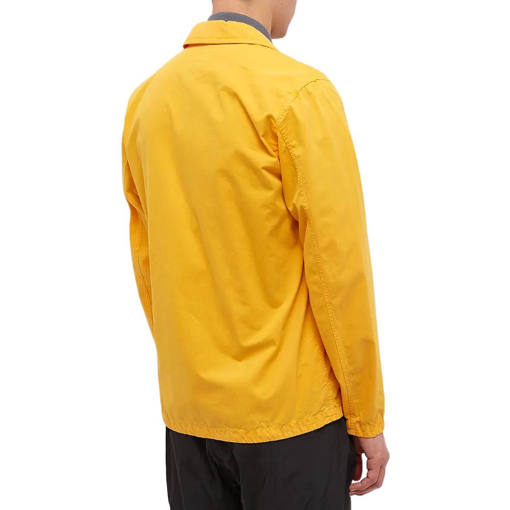 STONE ISLAND FW22 Yellow Canvas Long Sleeve Jacket for Men. 7715101WN-V0130 圖 4