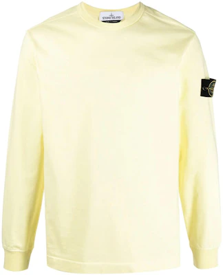 STONE ISLAND FW22 黃色圓領徽標貼長袖衛衣男款 741564450-V0031 Buy STONE ISLAND FW22 黃色圓領徽標貼長袖衛衣男款 741564450-V0031