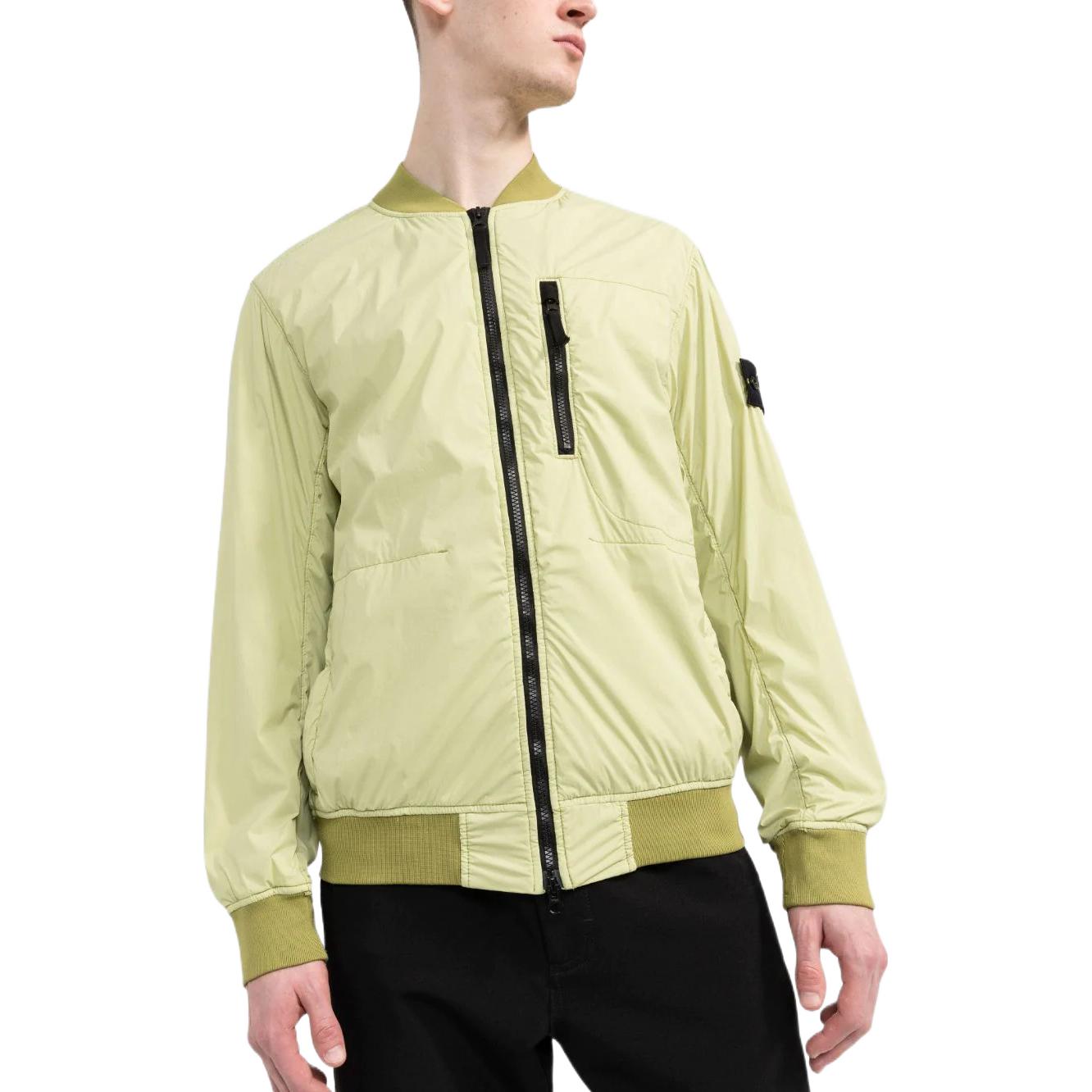 STONE ISLAND FW22 Yellow Solid Color Badge Long Sleeve Jacket 761541331-V0052 圖 5