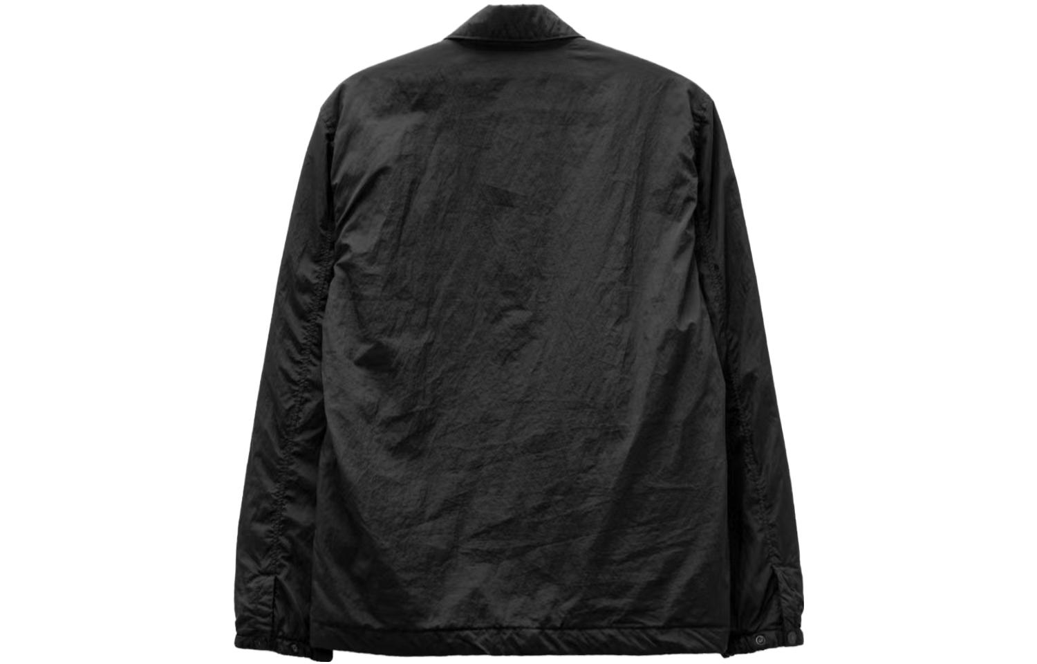 STONE ISLAND FW23  Black Solid Color Single-Breasted Long Sleeve Jacket 7915Q0819-V0029 圖 3