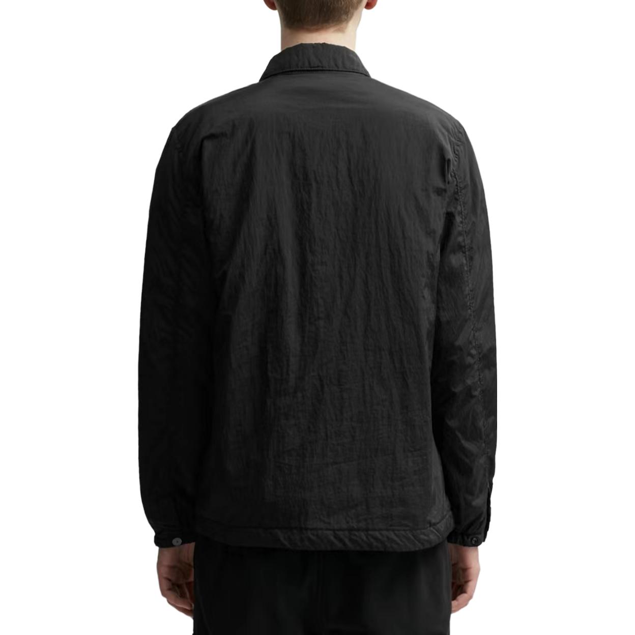 STONE ISLAND FW23  Black Solid Color Single-Breasted Long Sleeve Jacket 7915Q0819-V0029 圖 6