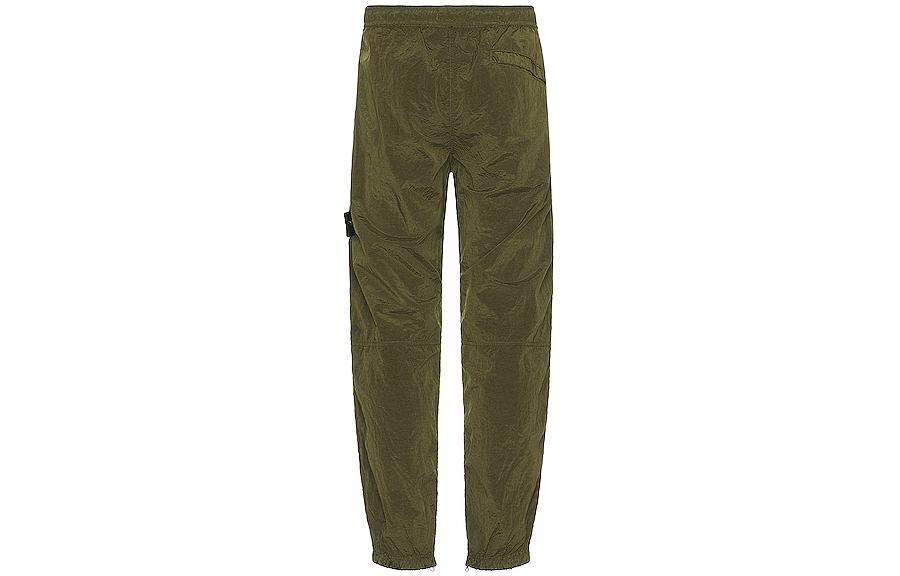 STONE ISLAND FW23  Olive Green Nylon Metal Zip Straight Pants. 791531119-V0058 圖 3