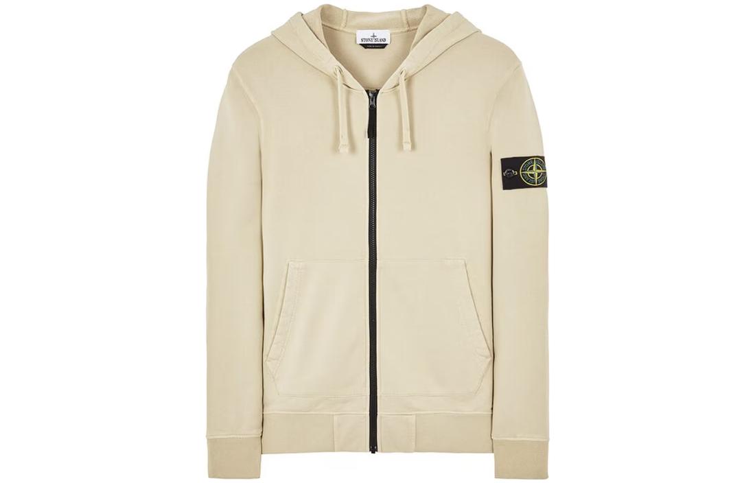 STONE ISLAND FW23  Slim Fit Minimalist Sweatshirt Plaster Color. 791564251-V0097 圖 2