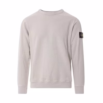 Stone Island FW23 Basic Logo Crewneck Sweatshirt Men Solid Color 791562420-V0097
