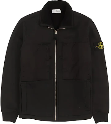 STONE ISLAND FW23 黑色加绒立领夹克男士外套 791567256-V0029 Buy STONE ISLAND FW23 黑色加绒立领夹克男士外套 791567256-V0029