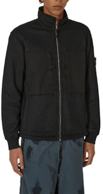 STONE ISLAND FW23 黑色加绒立领夹克男士外套 791567256-V0029 Lookbook STONE ISLAND FW23 黑色加绒立领夹克男士外套 791567256-V0029