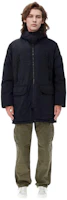 STONE ISLAND FW23 Black Twill Long Parka Coat Long Sleeve 791571321-V0029 STONE ISLAND FW23 Black Twill Long Parka Coat Long Sleeve 791571321-V0029
