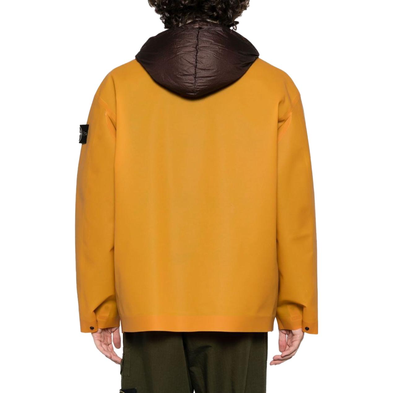 STONE ISLAND FW23 Color-Changing Zip Hoodie Jacket Yellow for Men. 791543899-V0013 圖 5