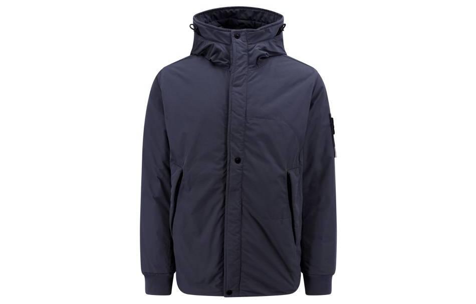 Stone Island FW23 Compass Patch Hoodie Jacket Men’s Deep Blue 791541826-V0020