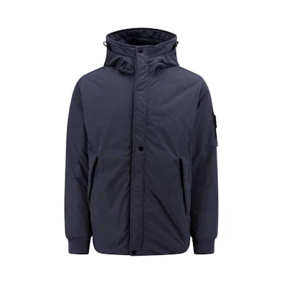 Stone Island FW23 Compass Patch Hoodie Jacket Men’s Deep Blue 791541826-V0020