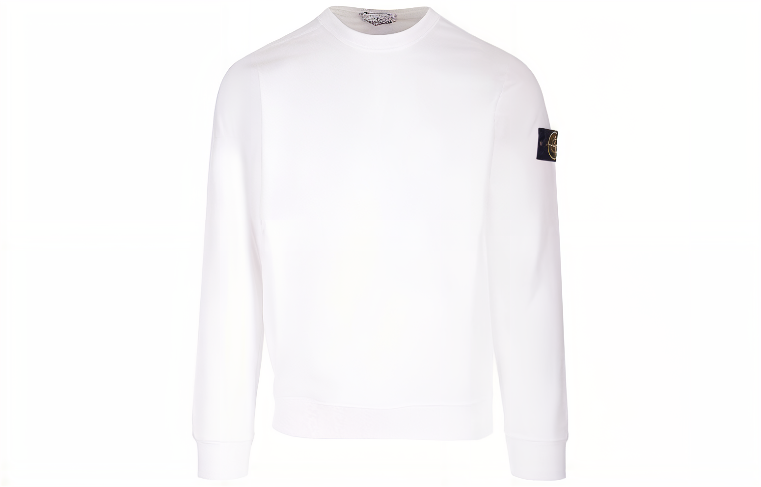 Order Stone Island FW23 圓領標誌長袖衛衣 白色 791562420-V0001