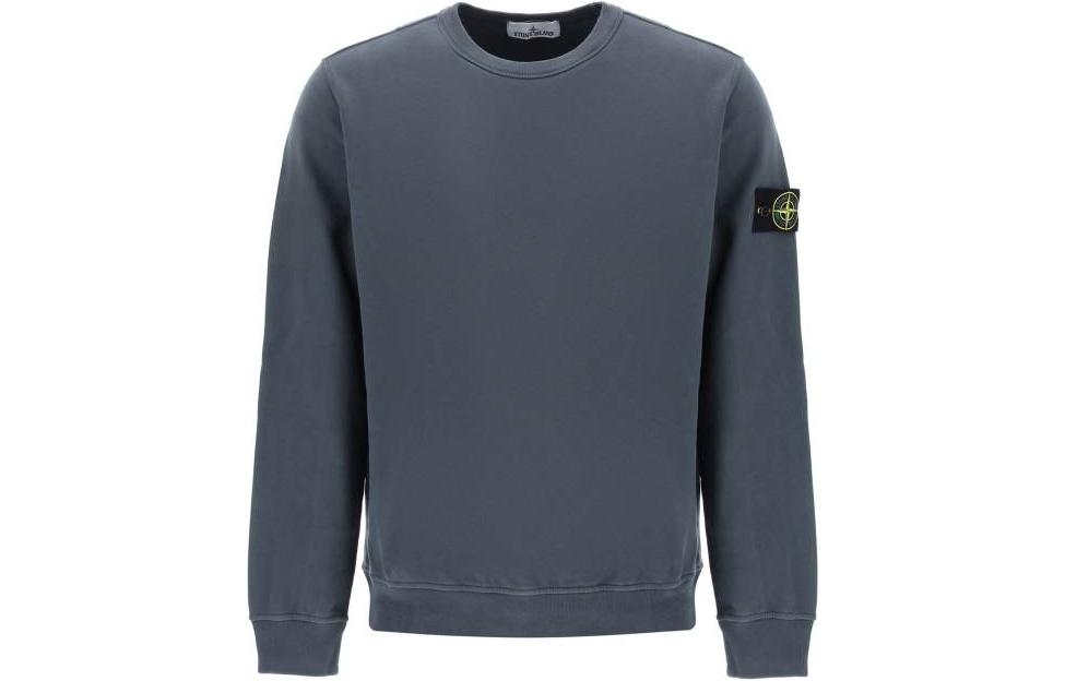 STONE ISLAND FW23 Crewneck Logo Sweatshirt Men’s Grey 791562420-V0062 圖 2
