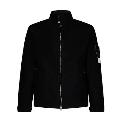 Stone Island FW23 David Light-Tc Black Convertible Layered Jacket Men 791541531-V0029