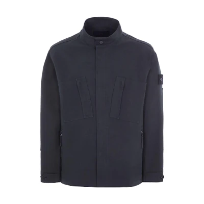 Stone Island FW23 Ghost Pieces Black Label High-Neck Jacket Navy Unisex 7915Q11F2-V0020