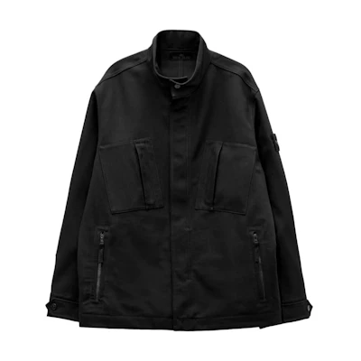 Stone Island FW23 Ghost Pieces Black Label Jacket Unisex Black 7915Q11F2-V0029