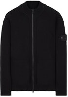 STONE ISLAND FW23 Ghost Series Black Label Knit Zipper Sweater Unisex Black. 7915561FA-V0029 STONE ISLAND FW23 Ghost Series Black Label Knit Zipper Sweater Unisex Black. 7915561FA-V0029