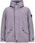 Buy STONE ISLAND FW23 Jaket Berhud Lelaki Ungu Lilac Logo Patch Double Placket 791541349-V0047