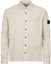 Buy Stone Island FW23 Long Sleeve Shirt Button-Up with Logo Patch - Plaster Grey () 791511311-V0097
