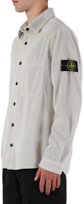 Stone Island FW23 Long Sleeve Shirt Button-Up with Logo Patch - Plaster Grey () 791511311-V0097 Purchase Stone Island FW23 Long Sleeve Shirt Button-Up with Logo Patch - Plaster Grey () 791511311-V0097