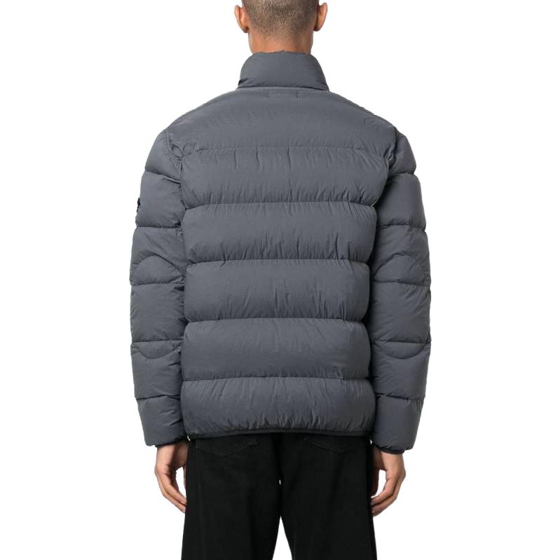 Stone Island FW23 Metallic Nylon Quilted Puffer Jacket Unisex - Grey 791544028-V0062 圖 5