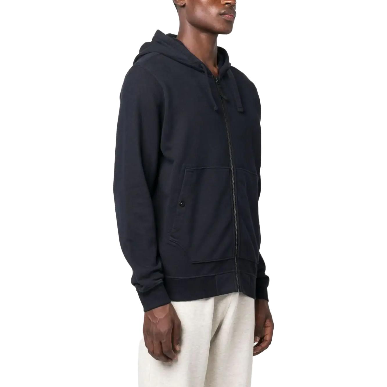 STONE ISLAND FW23 Navy Blue Hoodie with Logo and Drawstring for Men. 791561620-V0020 圖 5