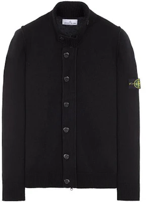 STONE ISLAND FW23 深蓝色针织毛衣男女同款长袖开衫 7915547A3-A0020 Order STONE ISLAND FW23 深蓝色针织毛衣男女同款长袖开衫 7915547A3-A0020