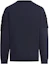 Lookbook Stone Island FW23 Navy Cotton Crewneck Sweatshirt Lengan Kantong Casual Wear 791560577-V0020