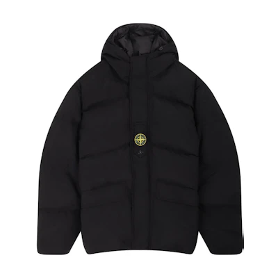 STONE ISLAND FW23 Nylon Metal Double-Sided Puffer Jacket Black Unisex 791542719-V0029
