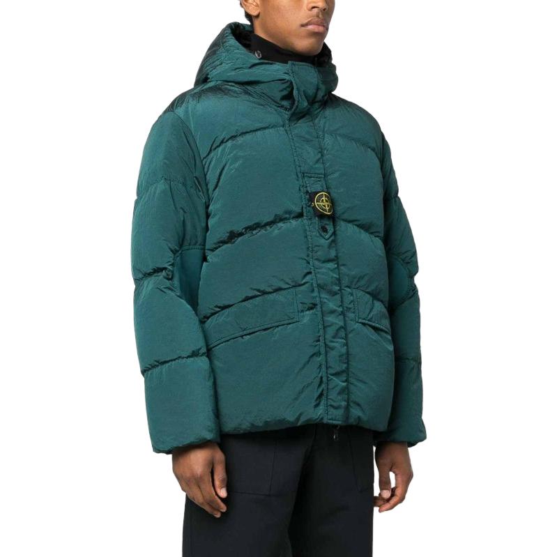 Stone Island FW23 Nylon Metal Hooded Zip Puffer Jacket Unisex Blue 791542719V0057 圖 5