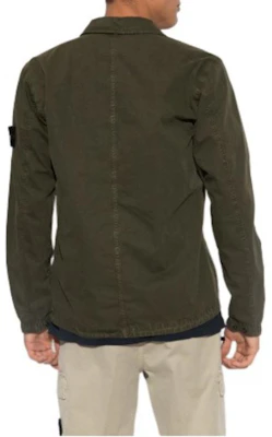 STONE ISLAND FW23 Jaket Kemeja Logo Kapas Organik Hijau Zaitun Lelaki 7915102WN-V0158 Shop STONE ISLAND FW23 Jaket Kemeja Logo Kapas Organik Hijau Zaitun Lelaki 7915102WN-V0158