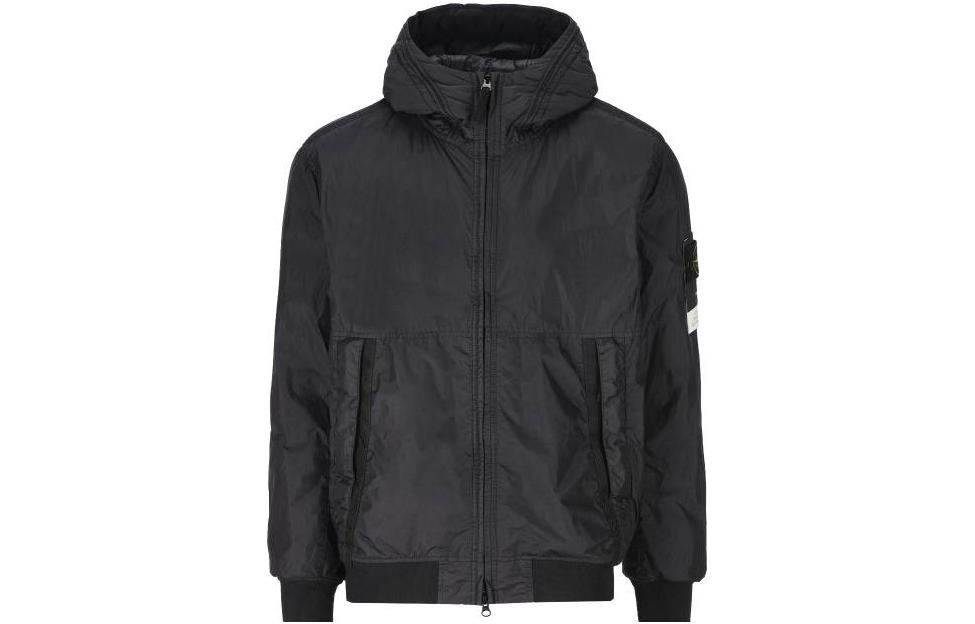STONE ISLAND FW23 Primaloft Hooded Puffer Jacket Black 791540823-V0029