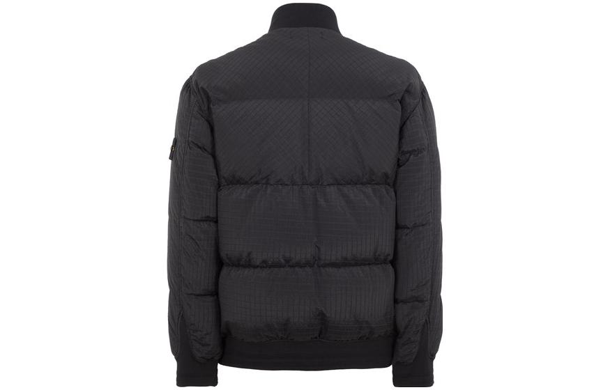 STONE ISLAND FW23 Ripstop Metallic Nylon Puffer Jacket Unisex Black 791543232-V0029 圖 3