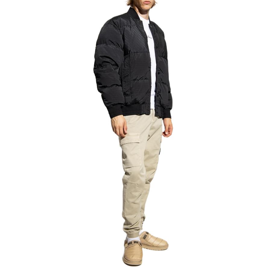 STONE ISLAND FW23 Ripstop Metallic Nylon Puffer Jacket Unisex Black 791543232-V0029 圖 6