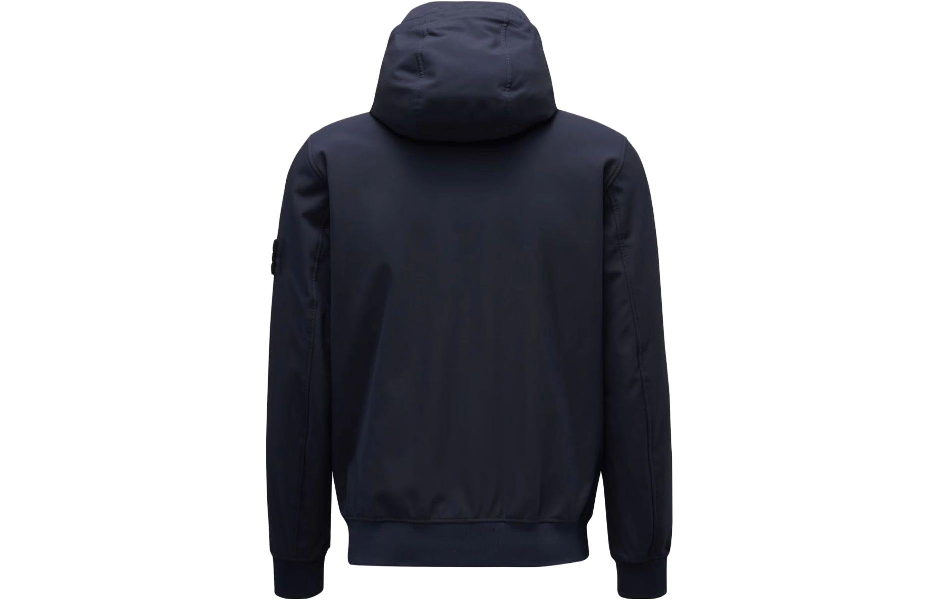 STONE ISLAND FW23 Soft Shell-R e.dye® Waterproof Hooded Jacket Navy Blue Men’s 7915Q0122-V0020 圖 3