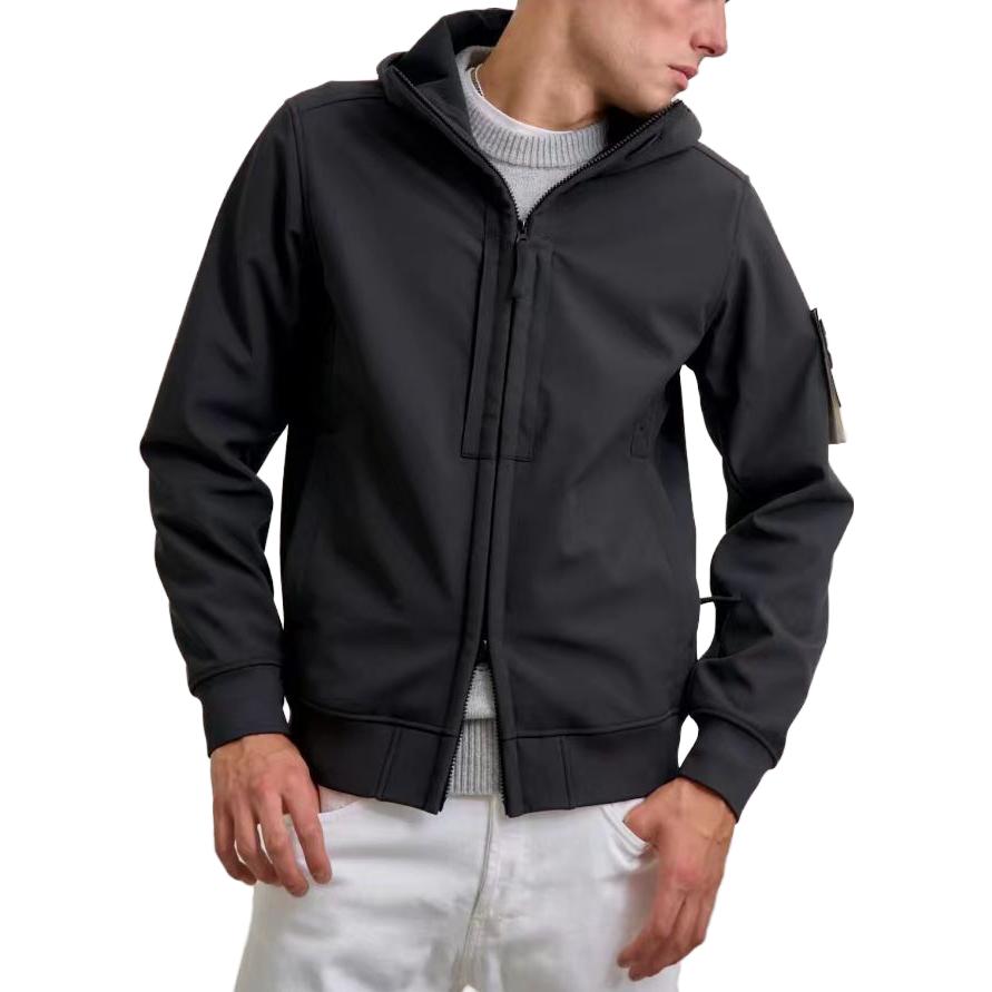 Purchase STONE ISLAND FW23 e.dye®防水帽夾克 黑色 7915Q0122V0029