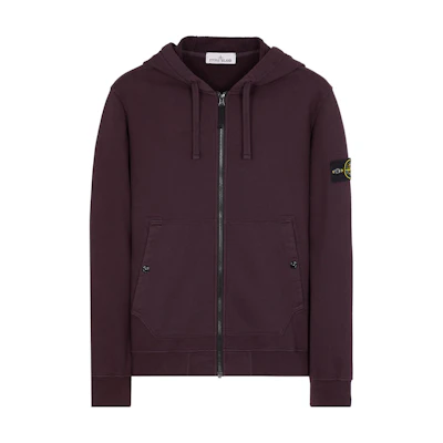 Stone Island FW23 Solid Color Hoodie Pullover in Guojiang Yellow 791561620-V0011