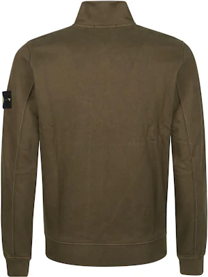 STONE ISLAND FW23 솔리드 컬러 스탠드 칼라 집 재킷 브라운 791562820-V0058 Lookbook STONE ISLAND FW23 솔리드 컬러 스탠드 칼라 집 재킷 브라운 791562820-V0058