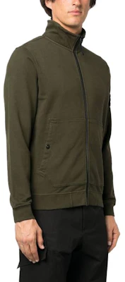 STONE ISLAND FW23 솔리드 컬러 스탠드 칼라 집 재킷 브라운 791562820-V0058 Details for STONE ISLAND FW23 솔리드 컬러 스탠드 칼라 집 재킷 브라운 791562820-V0058