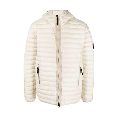 Stone Island FW23 Solid Color Zip Hoodie Jacket Beige - 791540324-V0097