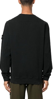 STONE ISLAND FW23 男女款黑色標誌圓領抓絨長袖上衣 791562420-V0029 Shop STONE ISLAND FW23 男女款黑色標誌圓領抓絨長袖上衣 791562420-V0029