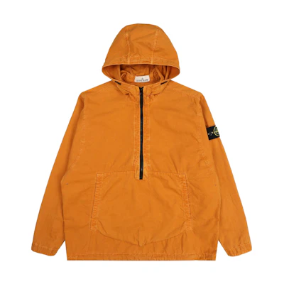 Stone Island FW23 Yellow Solid Color Hooded Pullover Sweatshirt 7915103WN-V0113