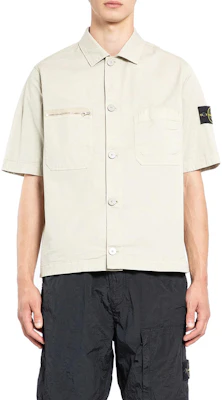 Stone Island FW24 米色短袖襯衫 811512410-V0097 Lookbook Stone Island FW24 米色短袖襯衫 811512410-V0097