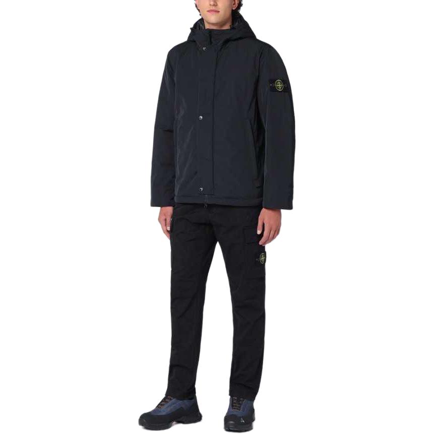 STONE ISLAND FW24  Black Hooded Puffer Jacket Windproof Water-resistant 811543426-V0029 圖 5