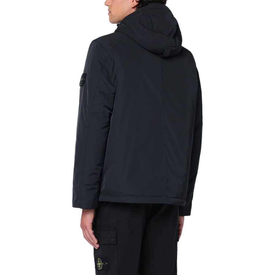 STONE ISLAND FW24  Black Hooded Puffer Jacket Windproof Water-resistant 811543426-V0029 圖 6